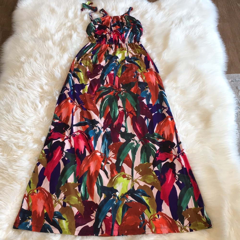 NWOT Trina Turk ‘Winslow’ Print Halter Maxi Dress - Picture 5 of 15
